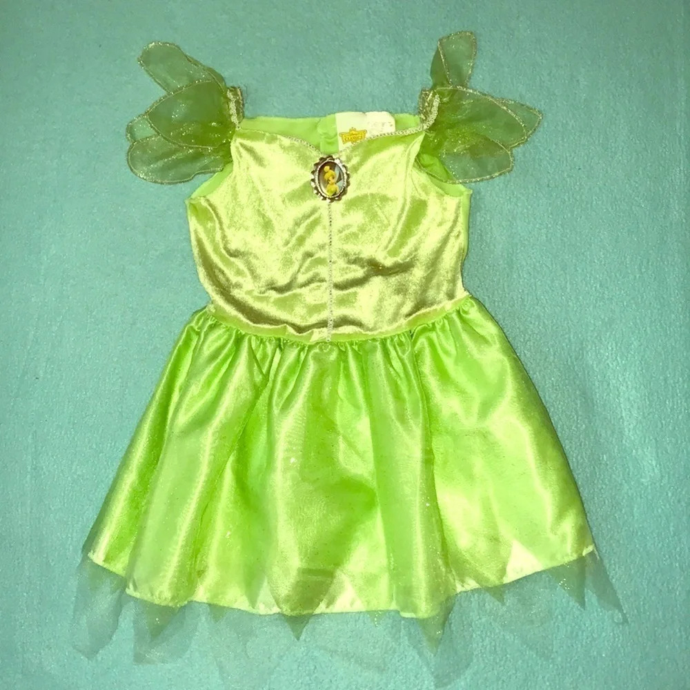 DISNEY CLASSICS TINKER BELL costume size 4-6X